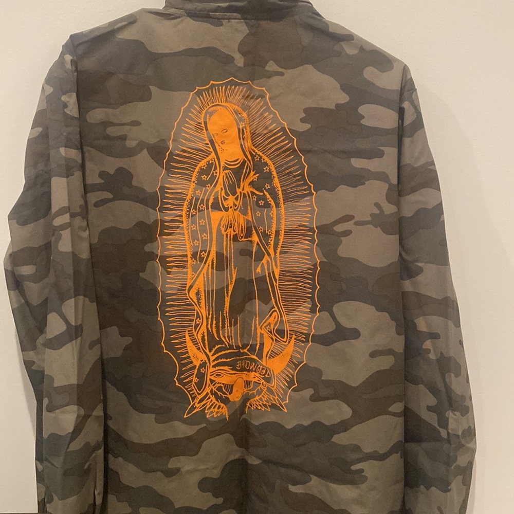 Original Unisex Camo Lady of Bad Habits windbreaker